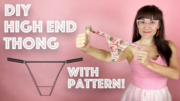 Scrunchie side thong PDF Digital Pattern